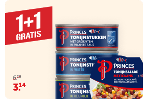 Princes Tonijnstukken of -salade