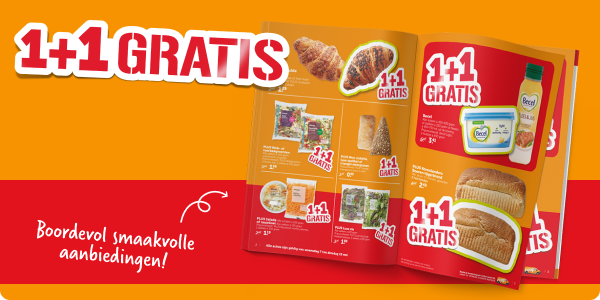 Boordevol smaakvolle aanbiedingen! | 1 + 1 gratis