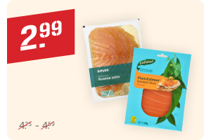 PLUS Gerookte Noorse zalm