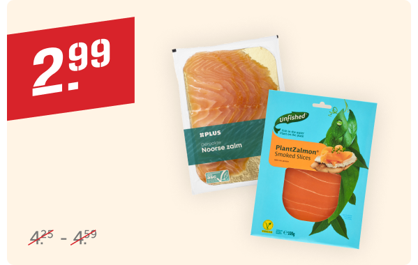 PLUS Gerookte Noorse zalm