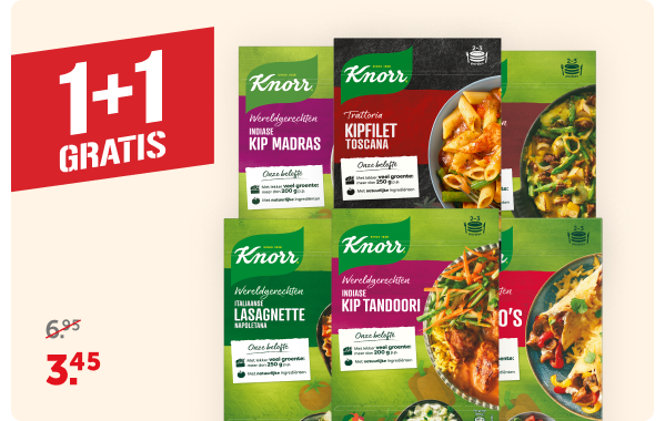 Alle Knorr Wereldgerechten of trattoria