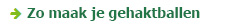 Zo maak je gehaktballen