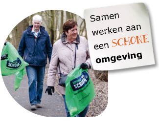 Samen werken aan een schone omgeving Samen werken aan een schone omgeving