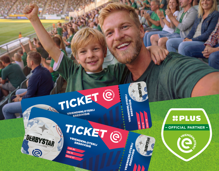 Maak kans op voetbaltickets | Bekijk actie