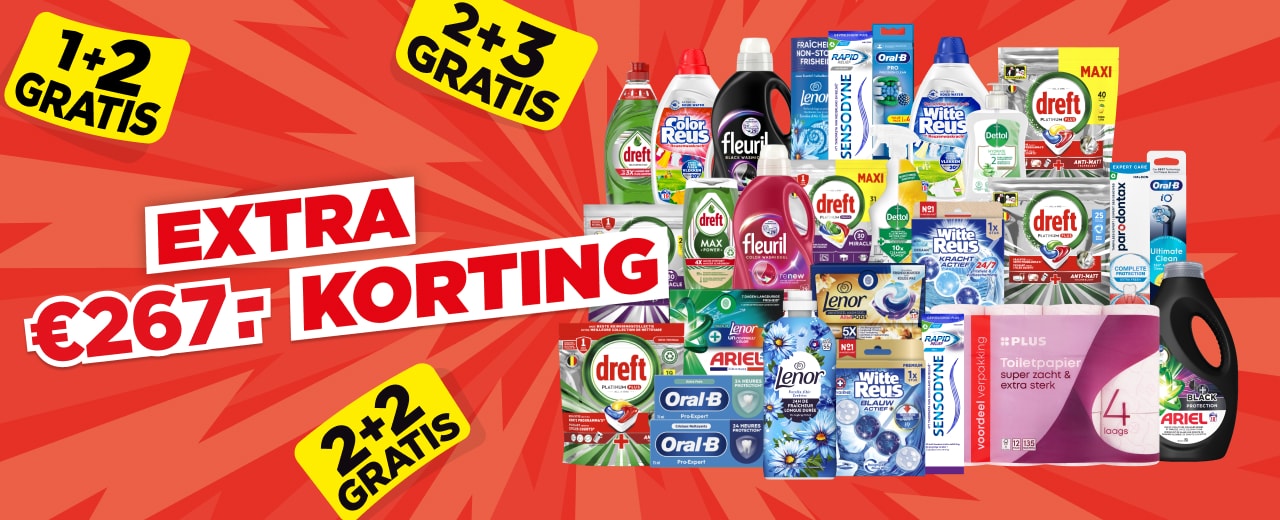 Bespaar tot 267 euro | Bekijk extra aanbiedingen