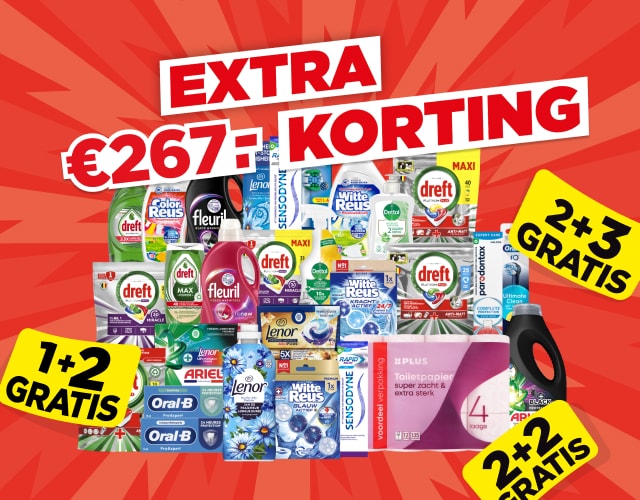 Bespaar tot 267 euro | Bekijk extra aanbiedingen