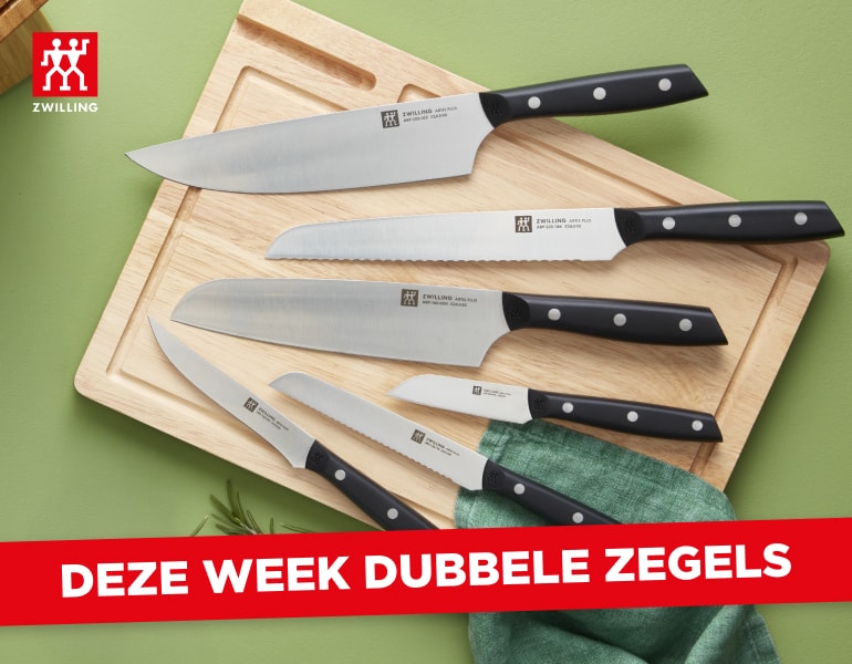 Nu dubbele zegels | Bekijk messen spaaractie