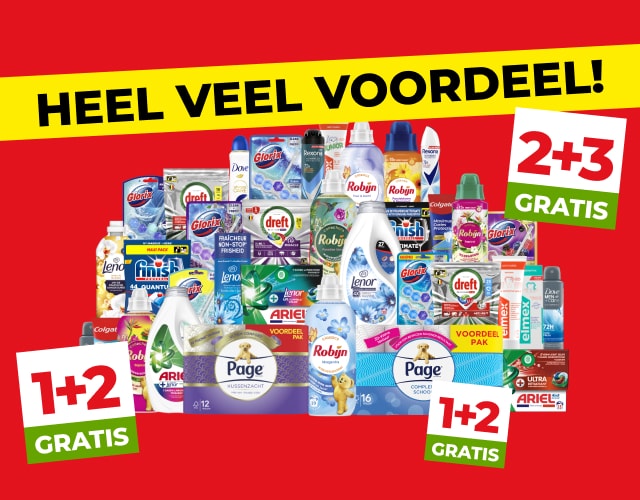 Heel veel voordeel! | Bekijk extra acties