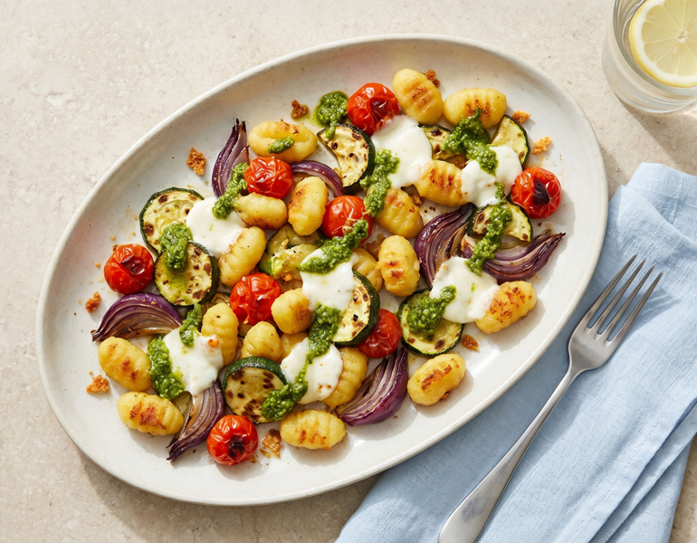 Gnocchi traybake | Bekijk recept