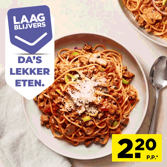 Laagblijvers recept spaghetti | Bekijk nu