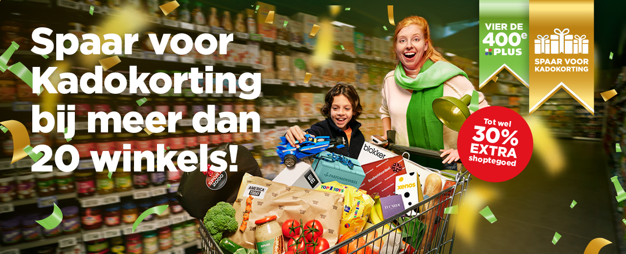 Spaar voor Kadokorting!