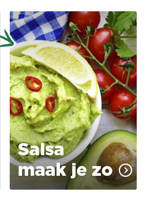 Salsa maak je zo