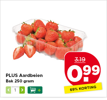 PLUS Aardbeien