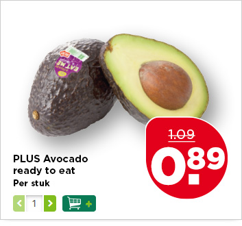 PLUS Avocado ready to eat