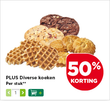 PLUS Diverse koeken