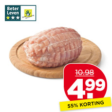 PLUS Magere varkensrollade