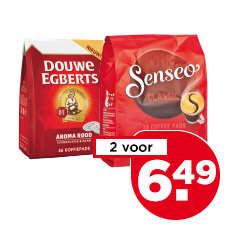 Douwe Egberts Aroma Rood of Senseo koffiepads