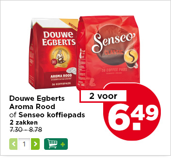 Douwe Egberts Aroma Rood of Senseo koffiepads