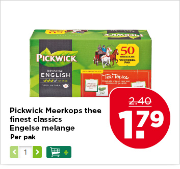 Pickwick Meerkops thee finest classics Engelse melange