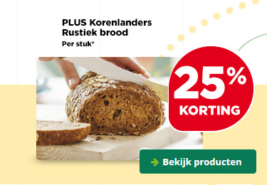 PLUS Korenlanders Rustiek brood | Bekijk producten