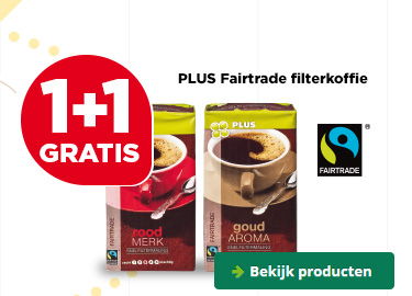 PLUS Fairtrade filterkoffie | Bekijk producten