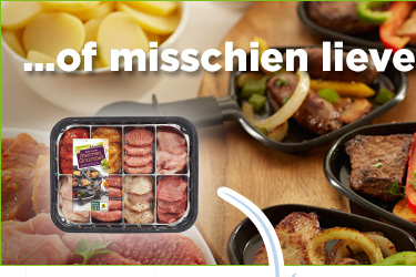 ...of misschien lekker gourmetten