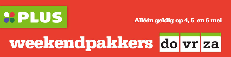PLUS | Weekendpakkers