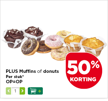 PLUS Muffins of donuts