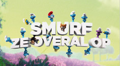 Smurf ze overal op Smurf ze overal op