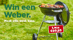 Win een Weber Win een Weber