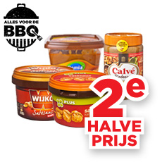 Wijko, Remia, Calvé of PLUS Satésaus