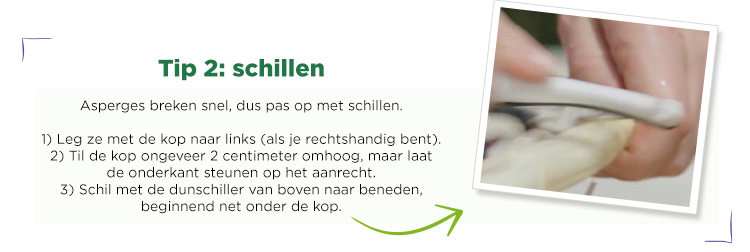 Tip 2: schillen