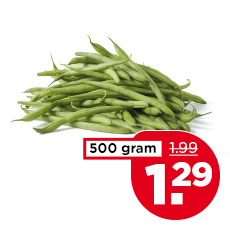 PLUS Sperziebonen