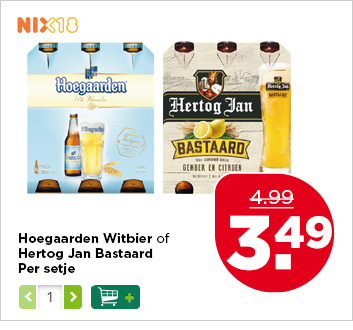 Hoegaarden Witbier of Hertog Jan Bastaard