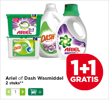 Ariel of Dash Wasmiddel