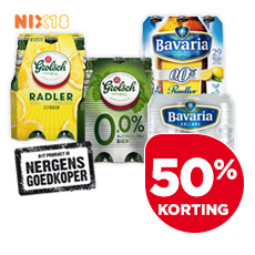 Bavaria of Grolsch Radler, 0.0% of 3.3%