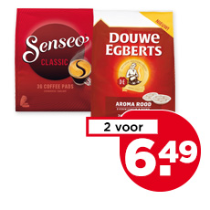 Senseo of Douwe Egberts Koffiepads