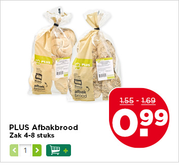 PLUS Afbakbrood