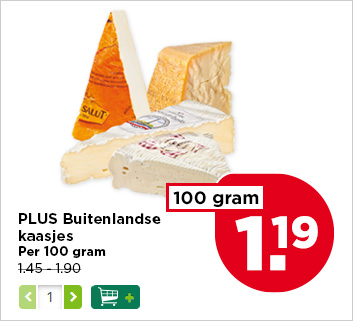 PLUS Buitenlandse kaasjes