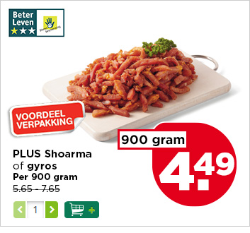 PLUS Shoarma of gyros