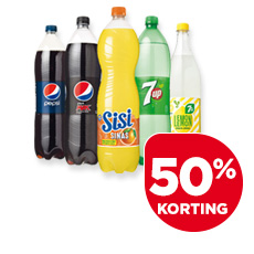 Pepsi, Sisi, Seven up of Lemon Lemon