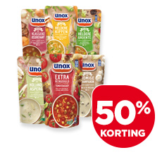 Unox Soep in zak