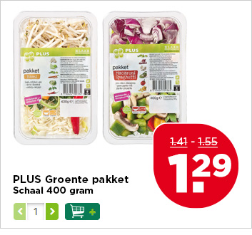 PLUS Groente pakket