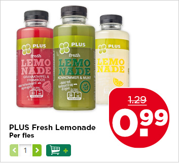 PLUS Fresh Lemonade
