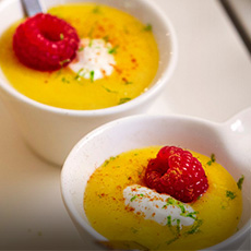 Mango-sinaasappelsoep