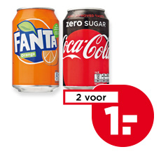Coca-Cola of Fanta