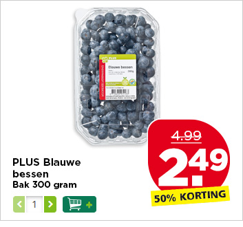 PLUS Blauwe bessen