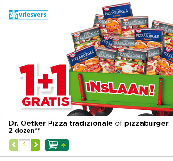 Dr. Oetker Pizza tradizionale of pizzaburger