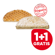 PLUS Halve raster- of kruimelvlaai