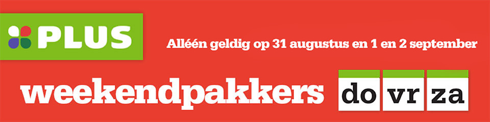 PLUS | Weekendpakkers